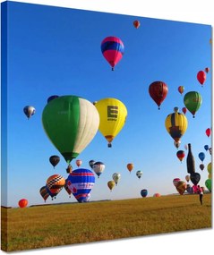 Vászonkép 30x30 Léggömbök