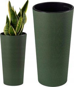 2x Virágtartó Virágtartó Szett Utántöltővel Virágtartó Nappali Slim Mat 57cm