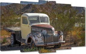 Festmények 100x60 Antik autó Usa