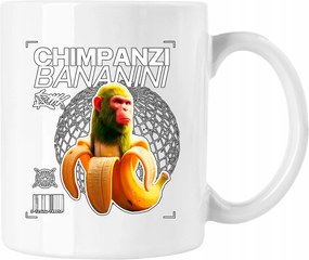 Chimpanzi Bananini majom bögre 6 fehér 330ml