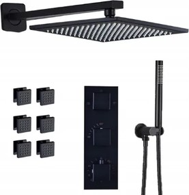 Falsík Alatti Termosztát Hidromasszázs Esőztető Szett 40 CM