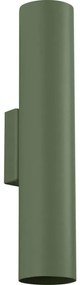 Sollux SL.1488 - Fali lámpa LAGOS 2xGU10/10W/230V zöld