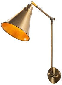 Bronzszínű fali lámpa Berceste – Opviq lights