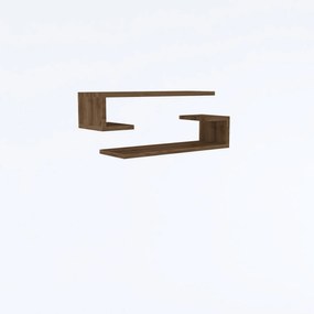 Fali polc Eldo - Walnut