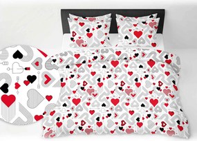 Love dream flanel ágyneműhuzat 200x140cm+90x70cm TiaHome