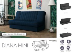Diana mini rugós,ágyfunkciós,ágyneműtartós kanapé
