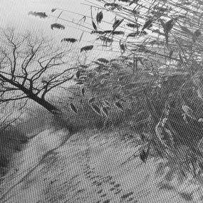 Kép - Mezők télen (70x50 cm)