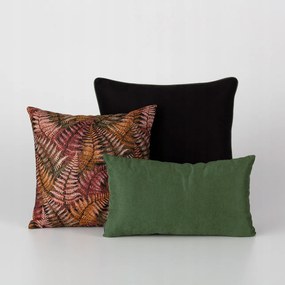 Fern Flower maroon hálószoba párna szett