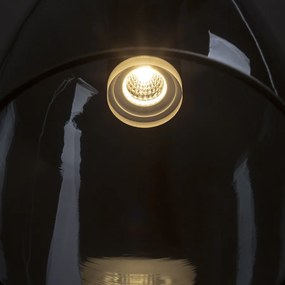 RENDL BELLINI M LED závěsná černá kouřové sklo 230V LED 5W 30° 3000K