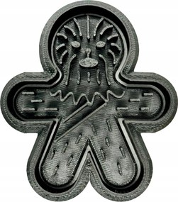 Chewbacca alakĂș tortaforma Star Wars-bĂłl