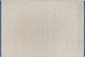 Kék-bézs kézi szövésű gyapjú szőnyeg 200x300 cm Lenu – noo.ma