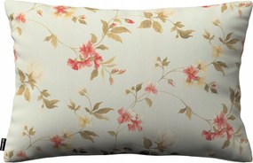 Párnahuzat 47x28 virágos, világoskék alapon