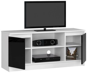 TV asztal Darian (magasfényű fekete). Akció -16%. 1068715