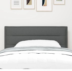 Fejtámla vonal design Sötétszürke 90 cm Szövet