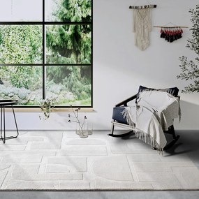 Krémszínű kézi szövésű gyapjú szőnyeg 160x230 cm Alexis – Villeroy&amp;Boch