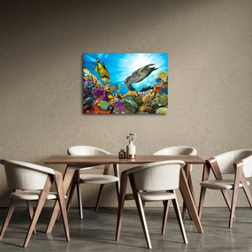 Egy korallzátony képe (70x50 cm)