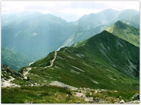 Poszterek 135x100 Tátra Lengyel hegyek Kilátás