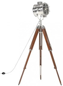 háromlábú tömör mangófa állólámpa 165 cm
