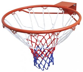 Narancssárga kosárlabda készlet gyűrűvel és hálóval 45 cm