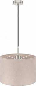 Eglo - LED függeszték kábelen TUNJA 1xE27/60W/230V átm. 20 cm bézs/fekete
