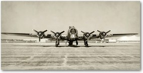 Fotótapéta üvegfalra Régi bombázó 140x70