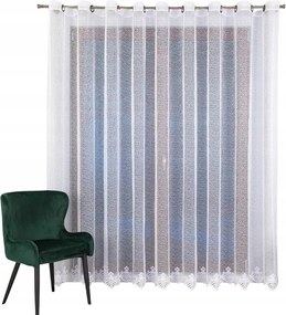 Hosszú, Átvezetős Függöny, Hálós Alul Mintás 300x230