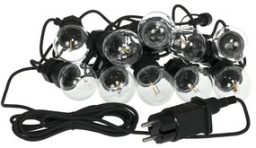 Retlux - LED Kültéri dekoratív lánc GIRLAND G45 10xE27/230V 8m IP44 meleg fehér