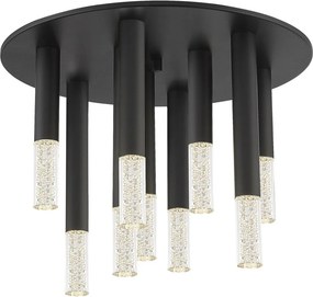 ZUMA LINE C0461-09E-P7P7 ONE Modern Mennyezeti Lámpa Matt Fekete LED IP20