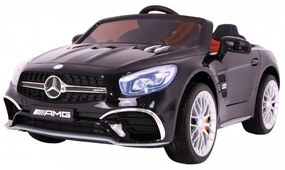 Elektromos autó Mercedes AMG SL65, 2 motor, EVA hab keréktárcsák, 2 ülés, fekete