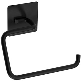 Falra szerelhető wc papír tartó Black 322191A