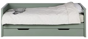 Zöld egyszemélyes ágy 90x200 cm Nikki – WOOOD