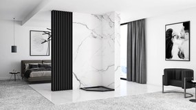 Zuhanytálca Diamond black 90x90