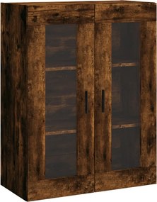vidaXL füstös tölgy színű fali szekrény 69,5 x 34 x 90 cm