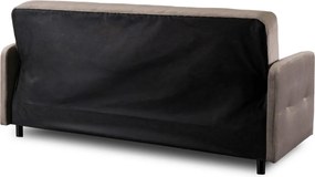 Zestaw 2x Sofa Rozkładana CUBA Beżowa