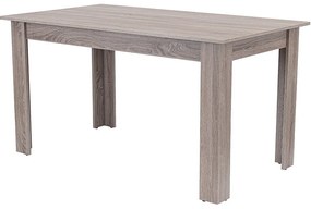 Yorki Standard étkezőasztal 140x80 cm yorki tölgy