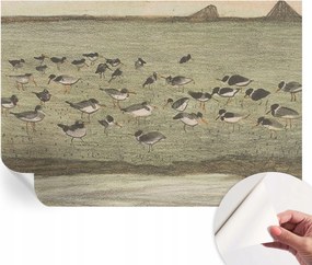 Dekoratív öntapadós fotótapéta Hálószobába Madár nyugalom 152x104 cm