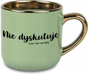 Bögre Nagy Zöld Nem Vitatkozom Ajándék Feleség Férj Pár Házasság