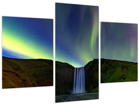 Kép - Aurora Borealis Izlandon (90x60 cm)