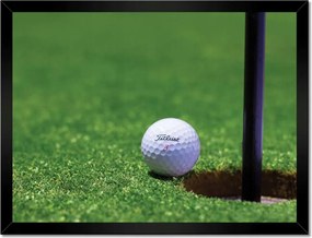Poszterek keretben 40x30 Golf játék Labda