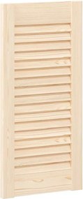 vidaXL tömör fenyőfa lamellás szekrényajtó 61,5x29,5 cm