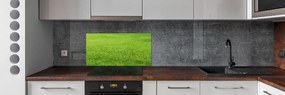 Konyhai dekorpanel Zöld fű pksh-141153462
