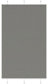 pliszírozott redőny antracit 120x200 cm szövetszélesség 119,4cm