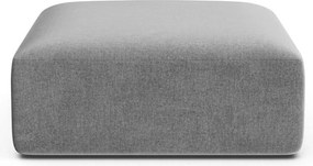 Világosszürke bársony lábtartó Campi – Cosmopolitan Design