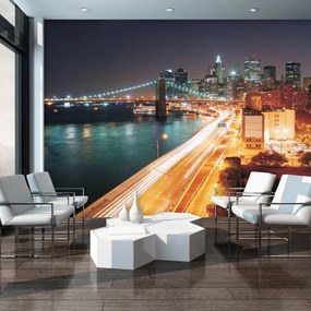 Fotótapéta - Brooklyn-híd New York-ban (152,5x104 cm)