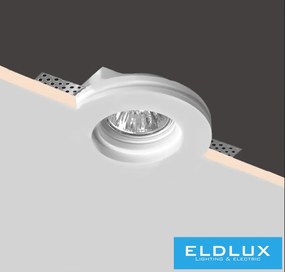 UNIVERSO Gipsz süllyesztett spot lámpatest 1xGU10 ∅100x33mm IP20 fehér