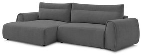 Szürke sarokkanapé Aden – Bobochic Paris