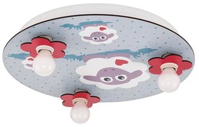 Eglo 97705 - Gyerek mennyezeti lámpa LALELU 3xE14/40W/230V