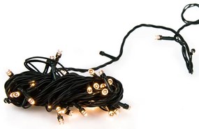 Karácsonyi fényfüzér - 100 LED - 10 m - meleg fehér