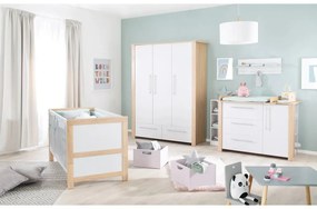 Világosszürke fali gyerek fogas Maren 2 – Roba