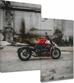 Vászonkép 60x60 Piros Ducati Motorkerékpár